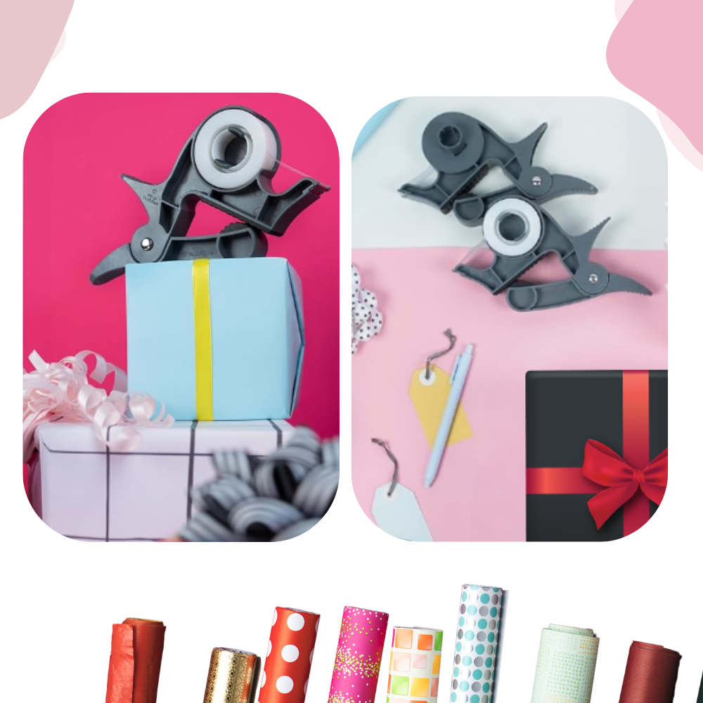 Porte-papier multifonctionnel pour papier cadeaux