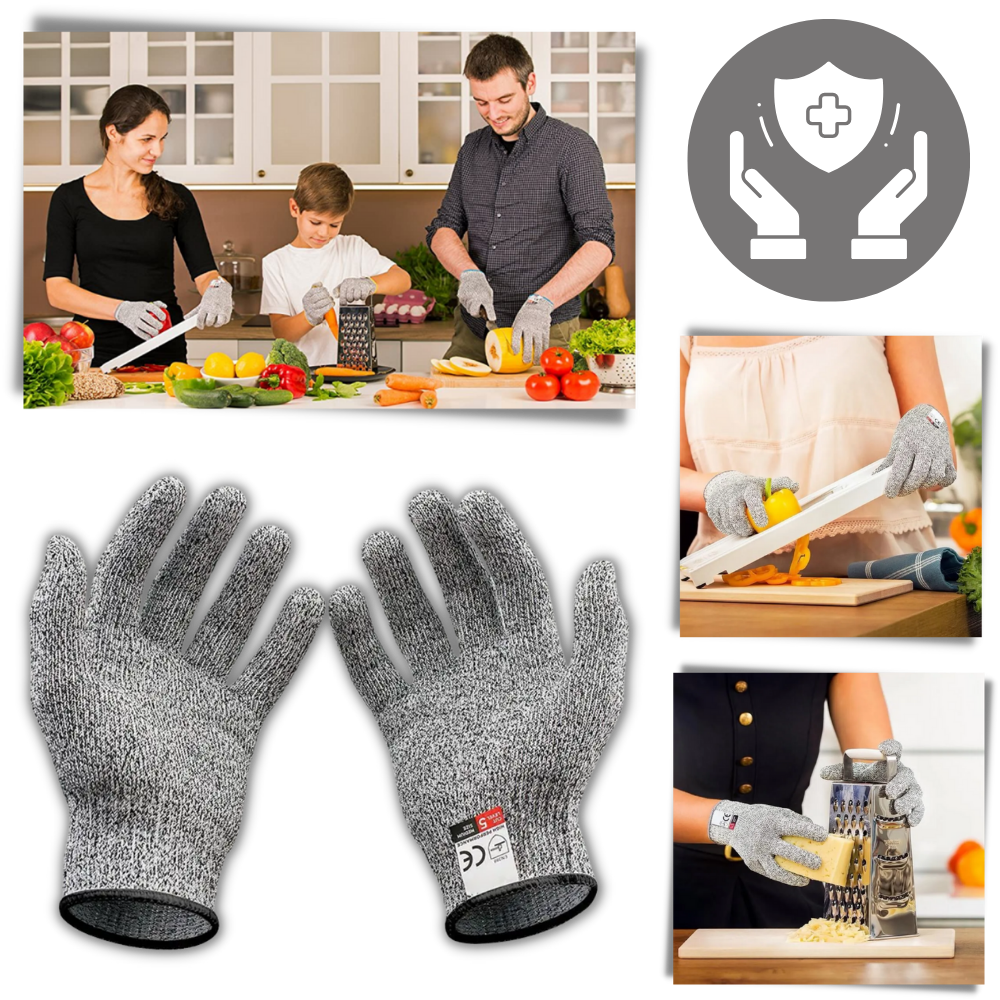 Gants multi-usages anti-coupures