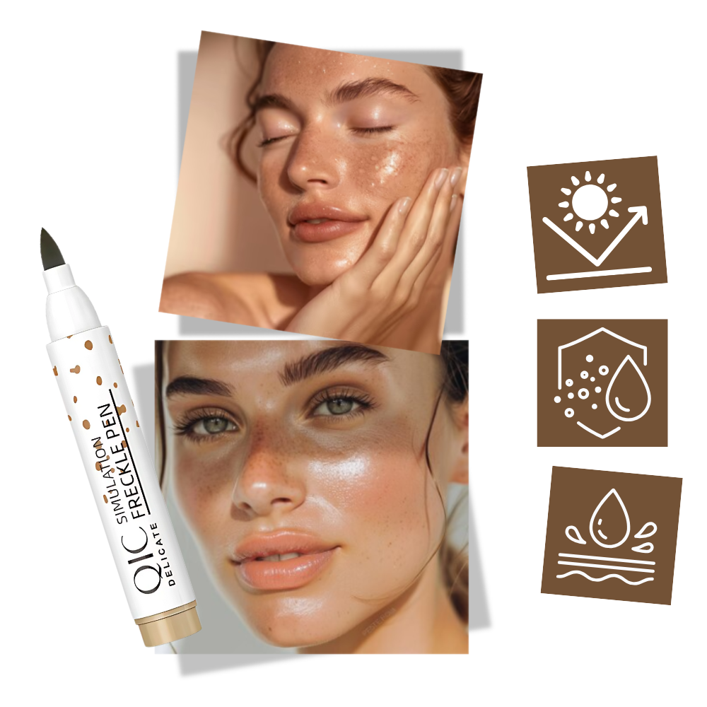 Stylo pour taches de rousseur à finition naturelle