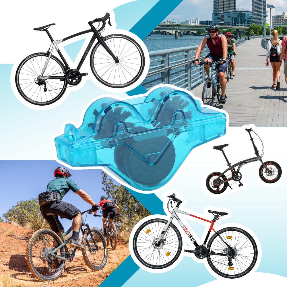 Nettoyeur pour chaîne de vélo 360°