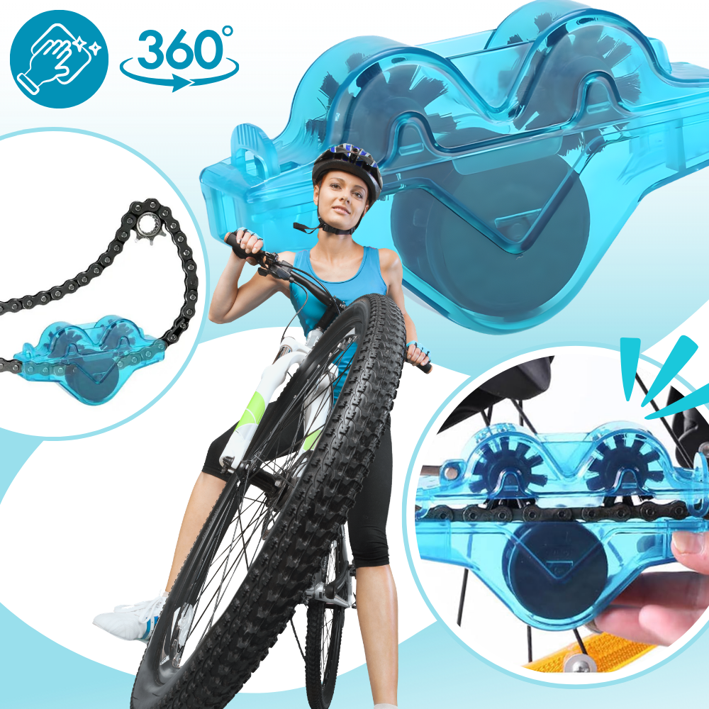 Nettoyeur pour chaîne de vélo 360°