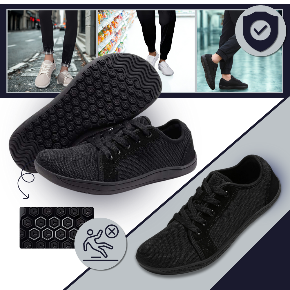 Chaussures de marche larges et confortables