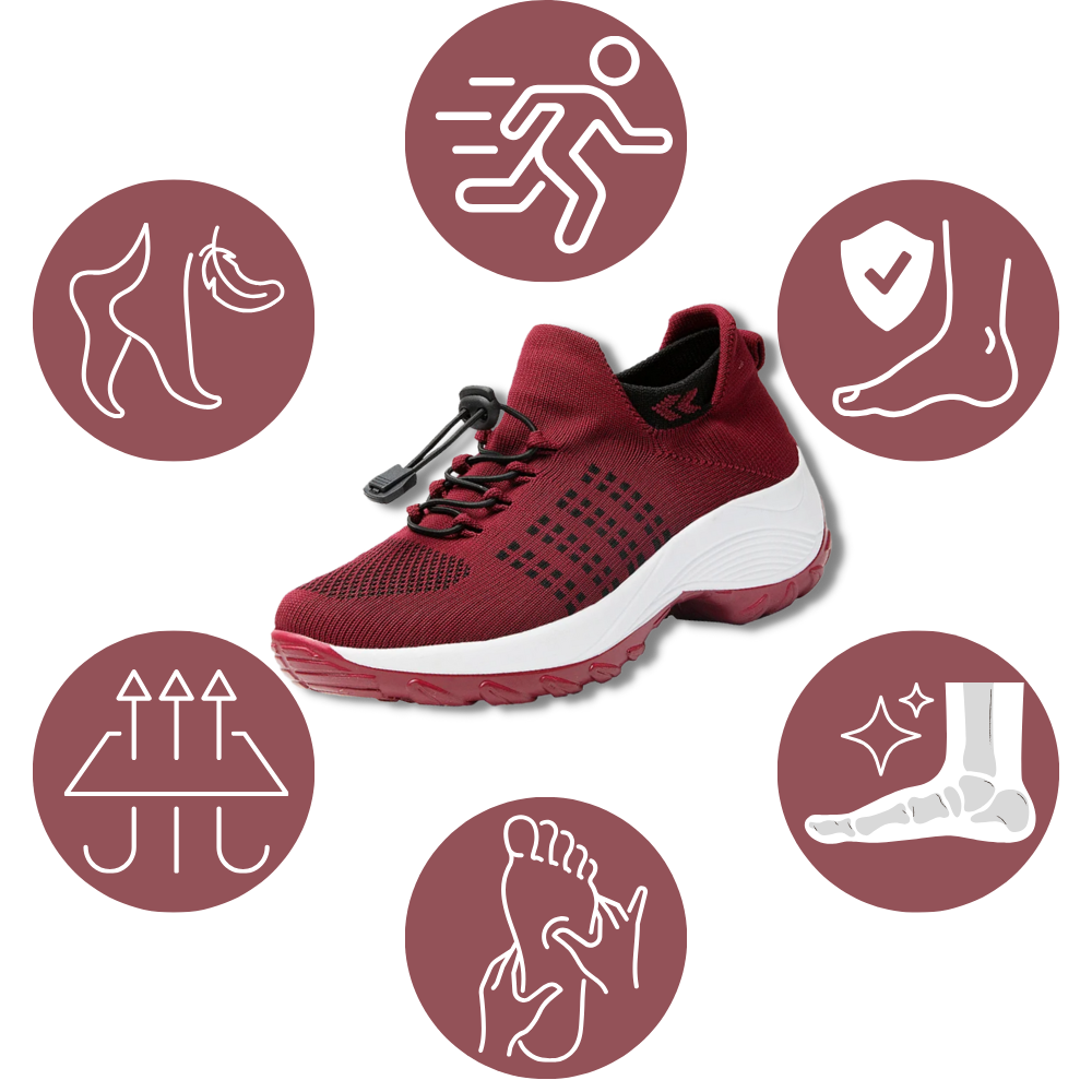 Baskets orthopédiques confortables