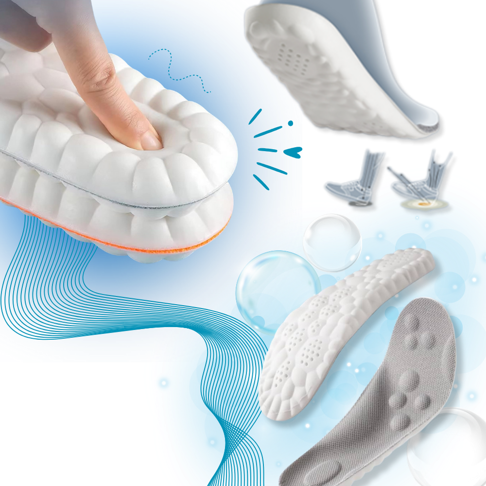 Semelles orthopédiques à mémoire de forme