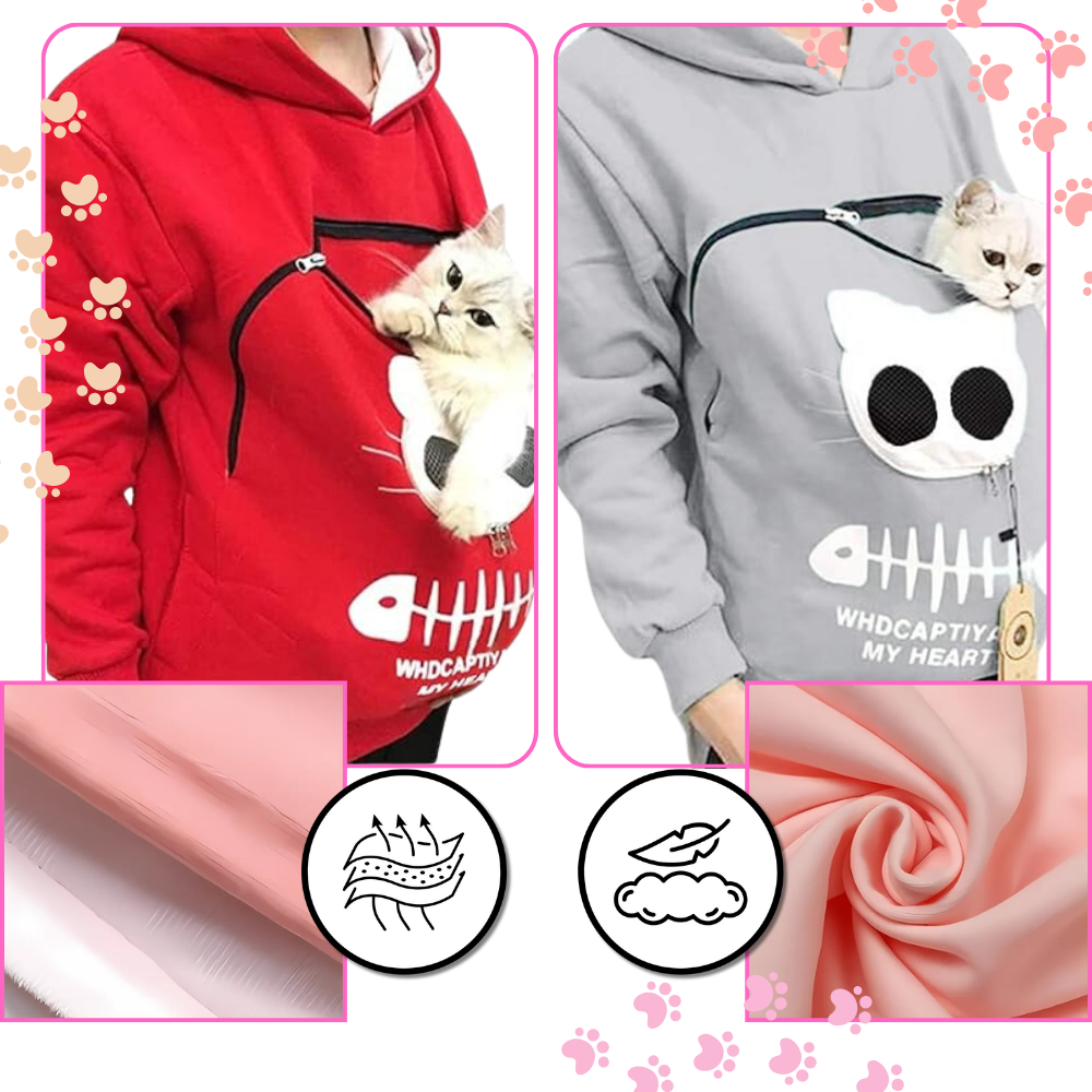 Sweat à capuche interactif pour animaux