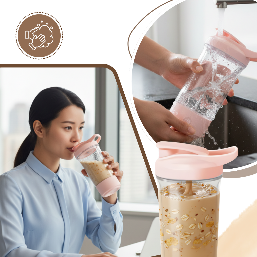 Tasse à café avec mélangeur intégré Power Vortex