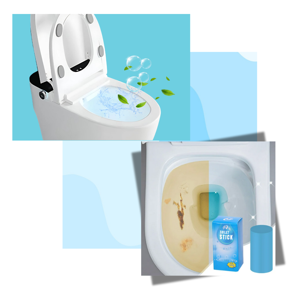 Bâton de nettoyage WC puissant anti-calcaire