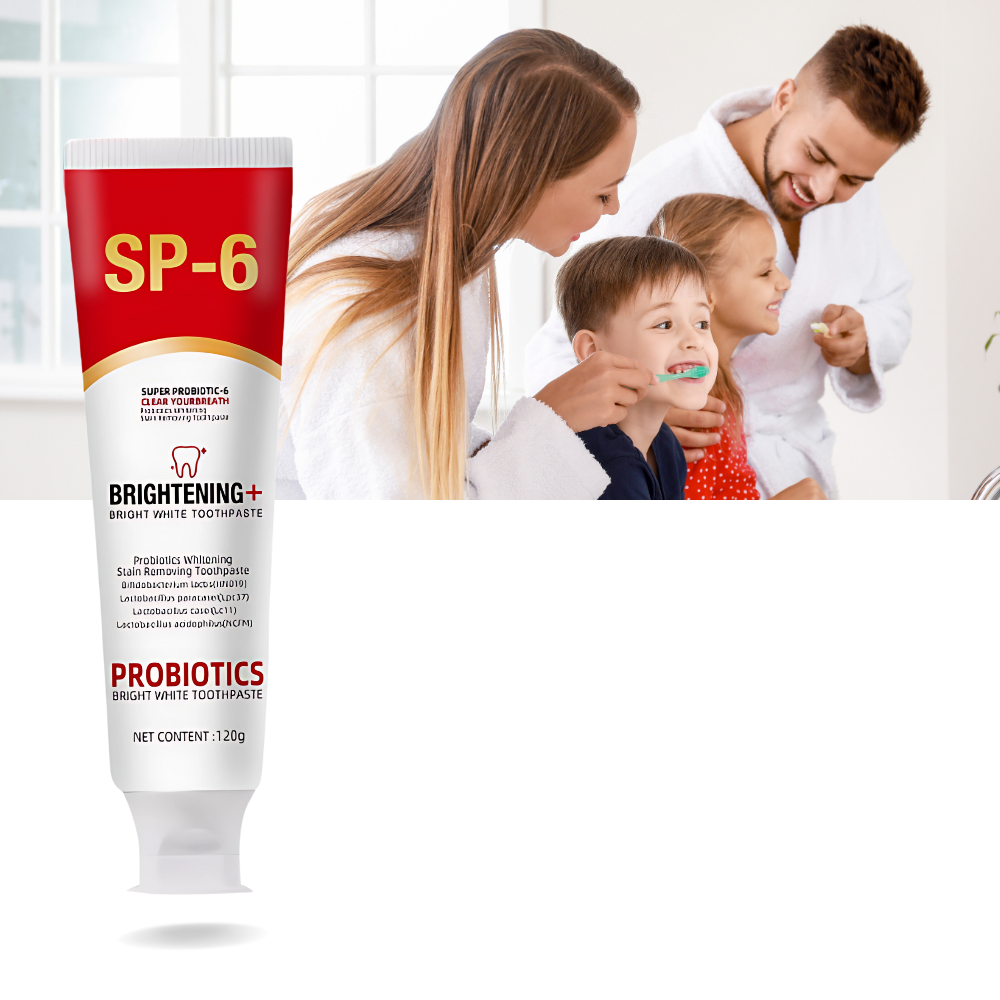 Dentifrice blanchissant aux probiotiques