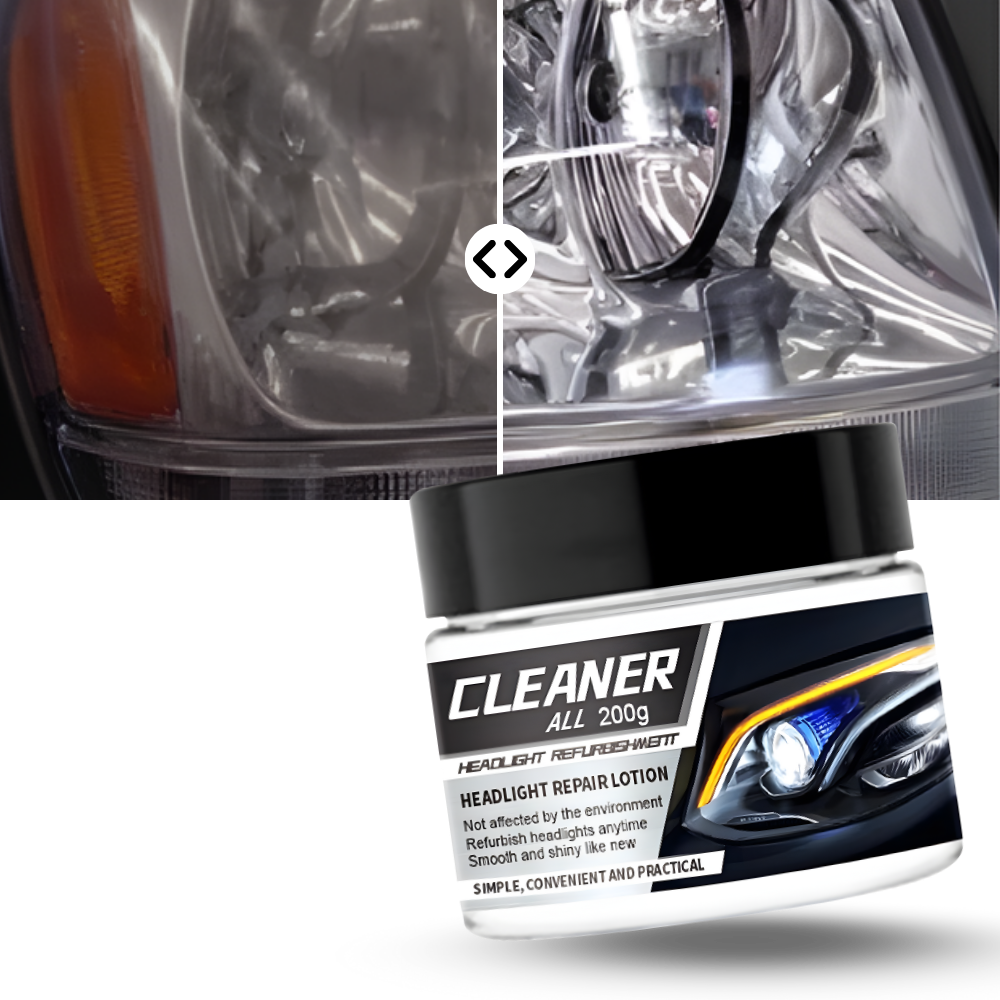 Kit de nettoyage et de protection pour phares de voiture