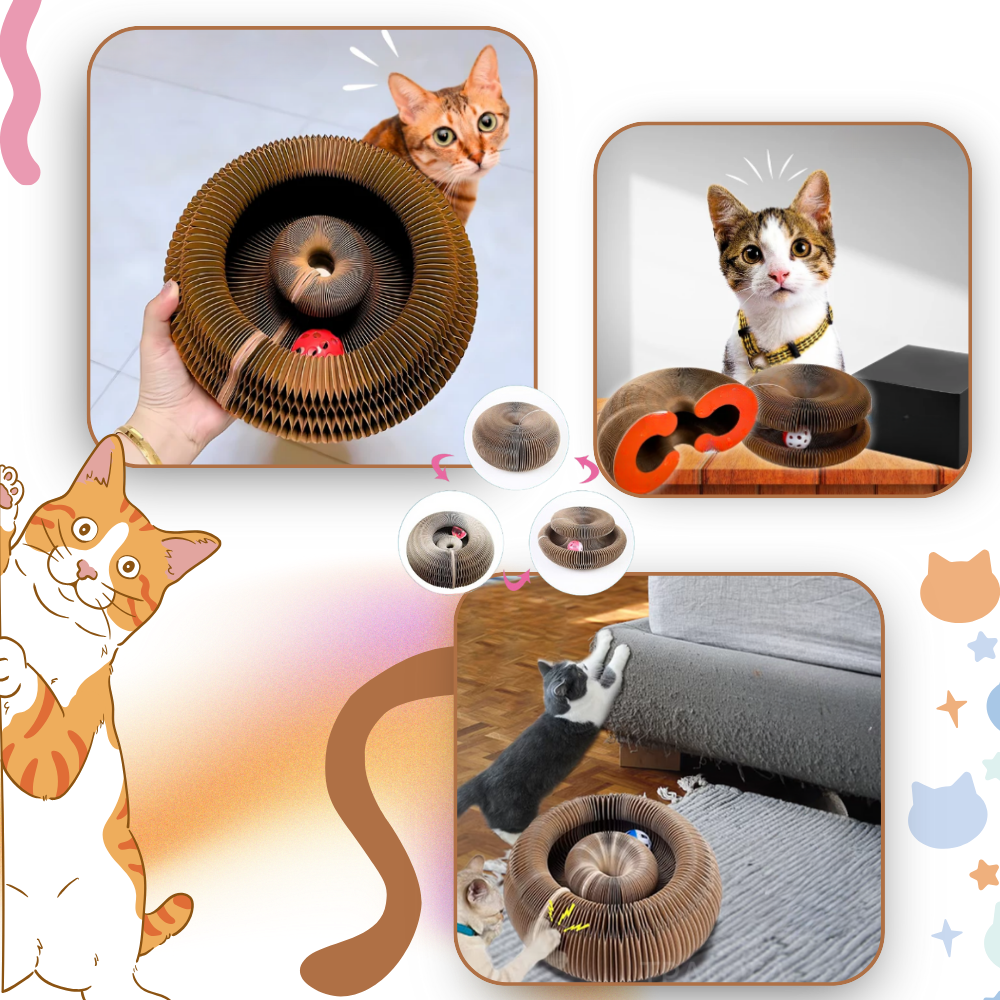Griffoir anti-stress pour chat
