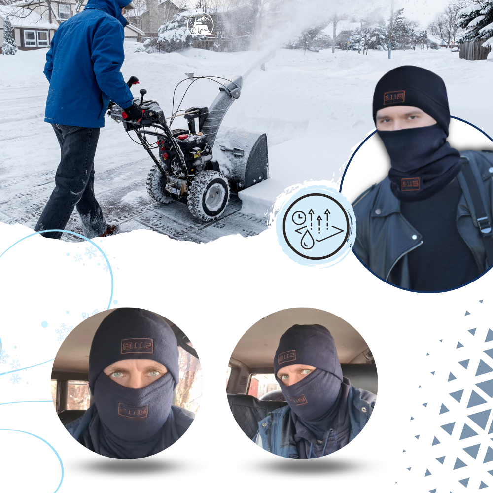 Cagoule d'hiver à séchage rapide