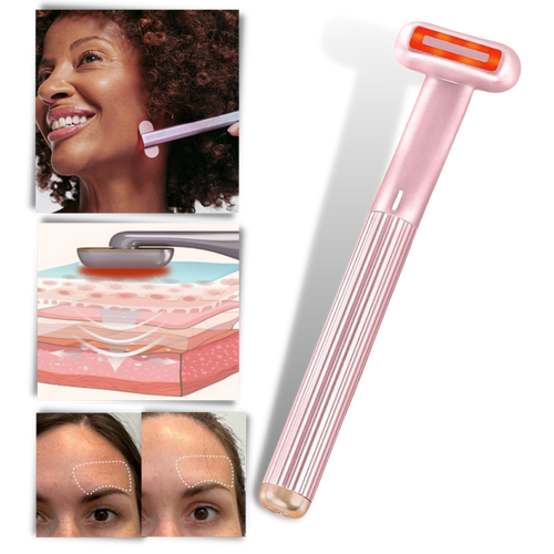 Bâton de soin du visage par lumière rouge