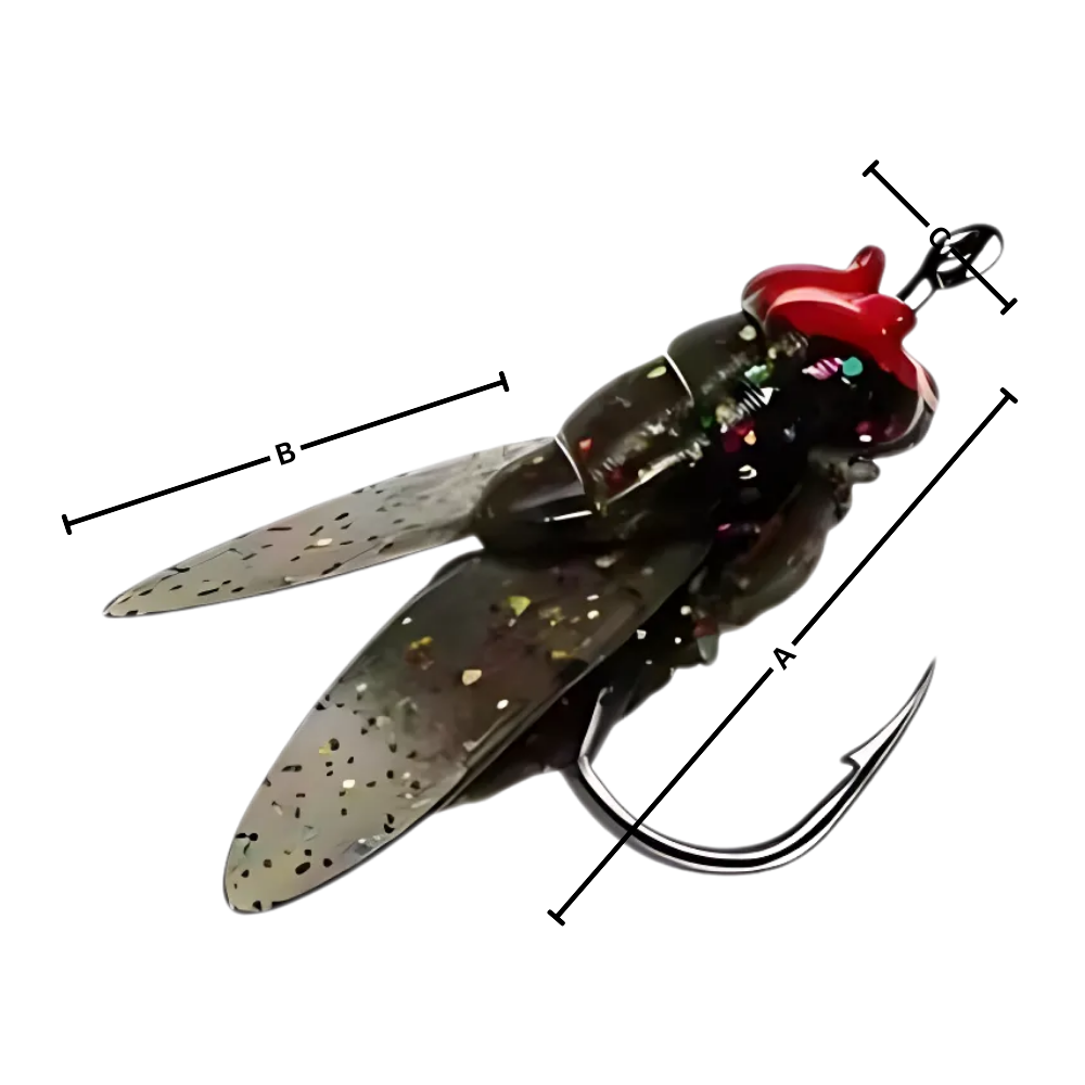 Appâts réalistes pour la pêche à la mouche