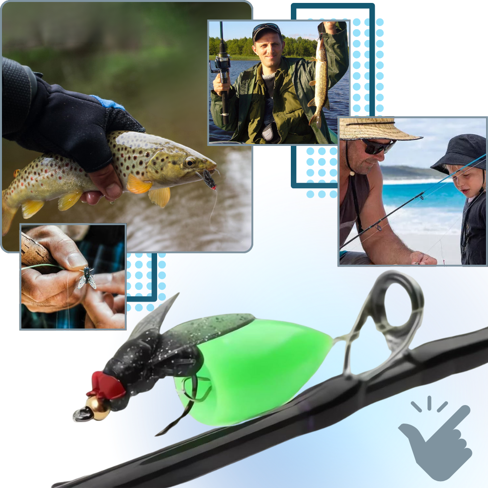 Appâts réalistes pour la pêche à la mouche
