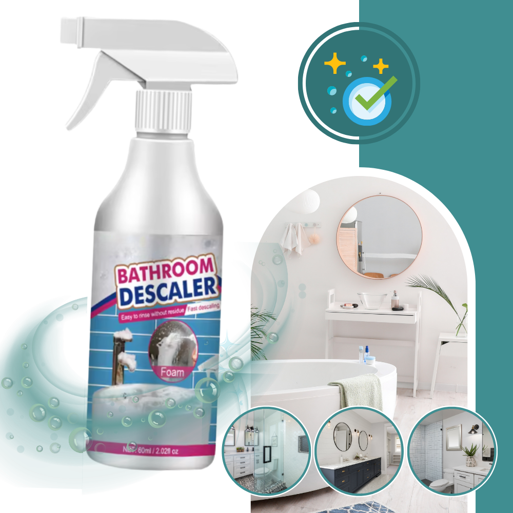 Nettoyant fraîcheur anti-calcaire multisurfaces pour salle de bain