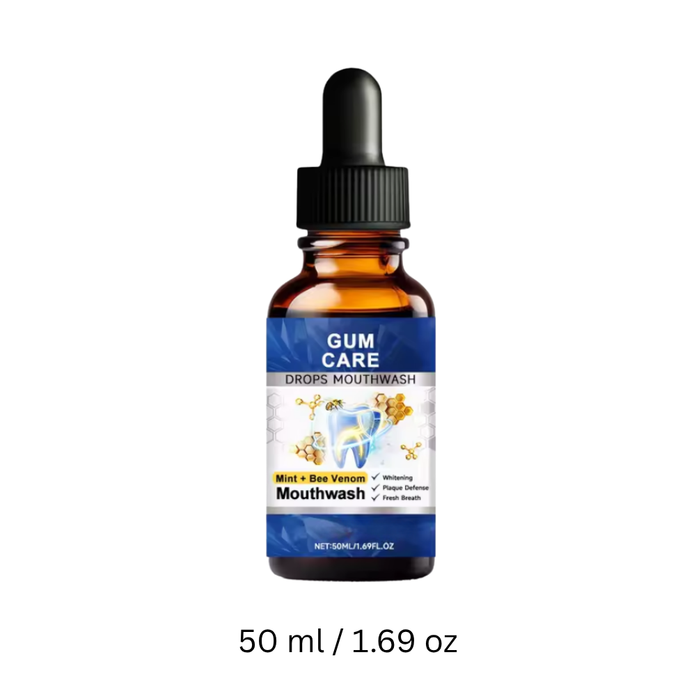 Bain de bouche rafraîchissant format gouttes
