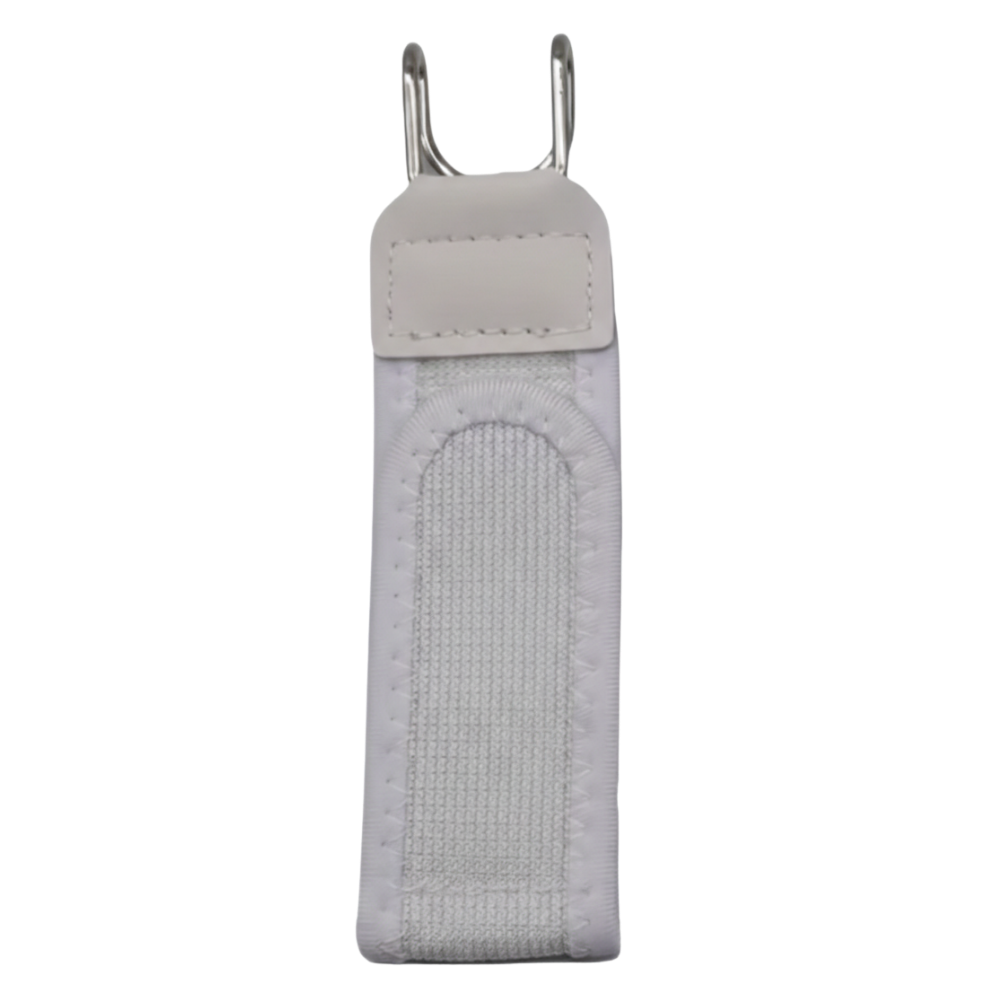 Ceinture élastique latérale à crochets métalliques pour homme