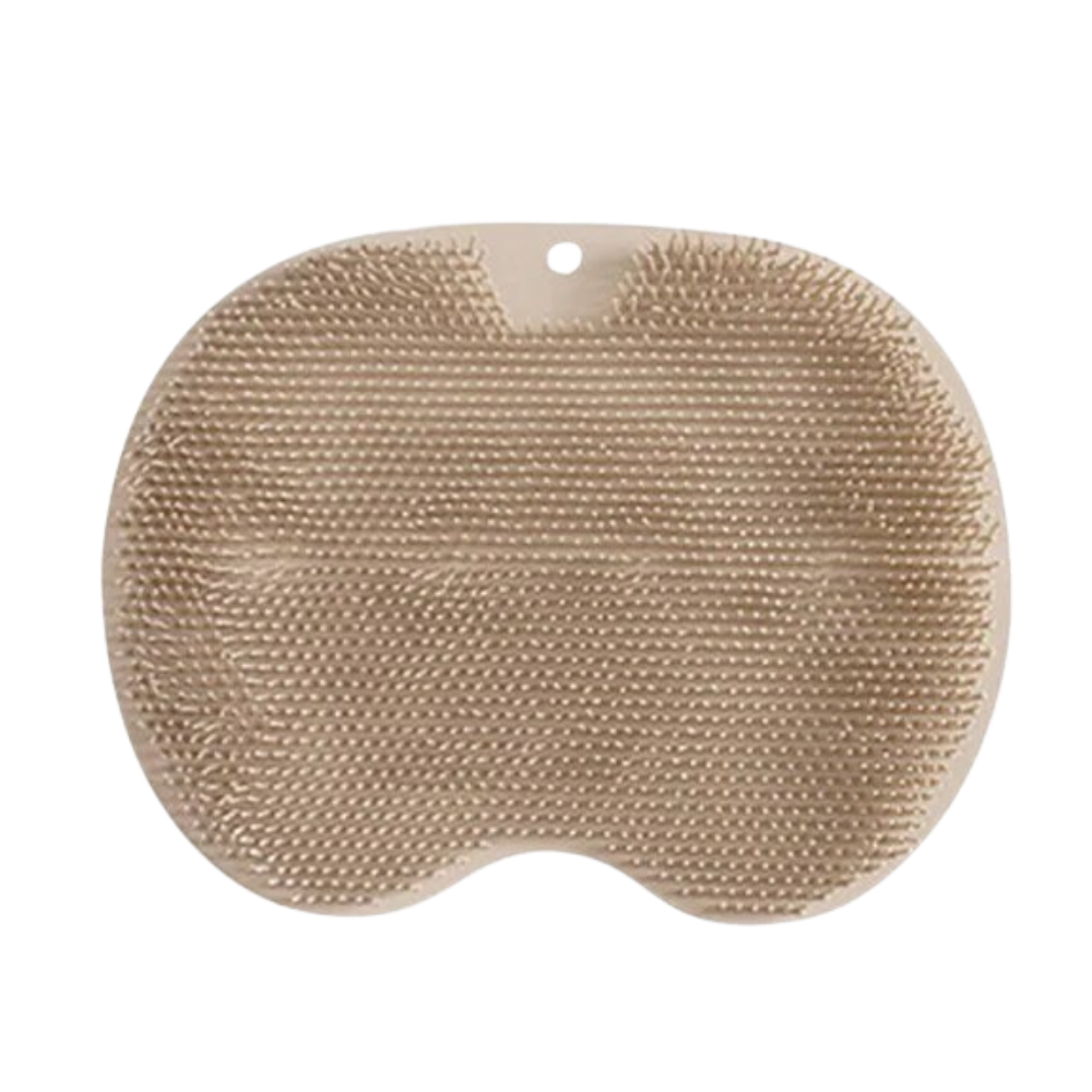 Brosse de douche relaxante pour le dos et les pieds