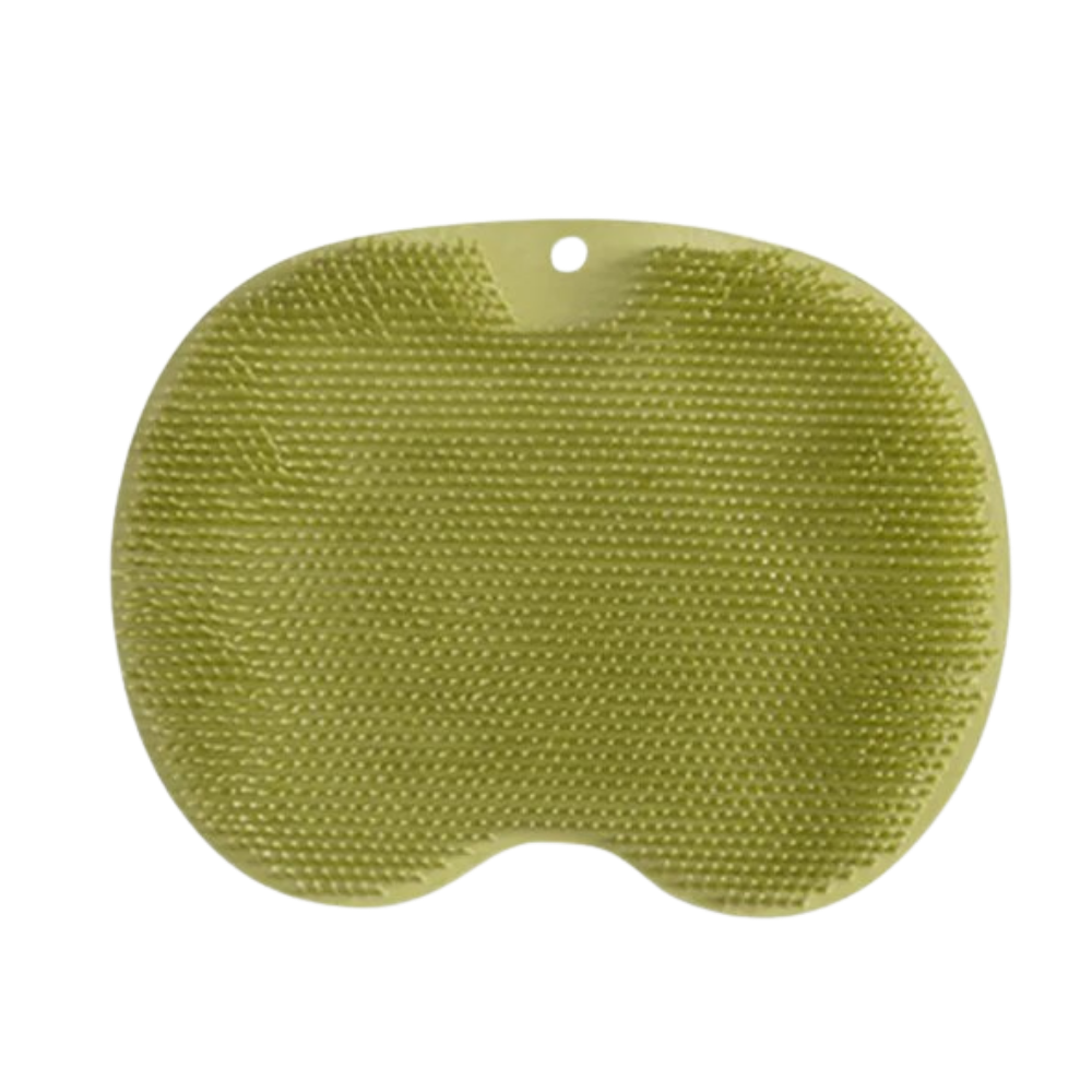 Brosse de douche relaxante pour le dos et les pieds