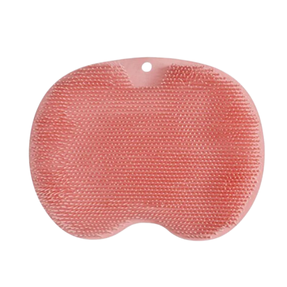 Brosse de douche relaxante pour le dos et les pieds