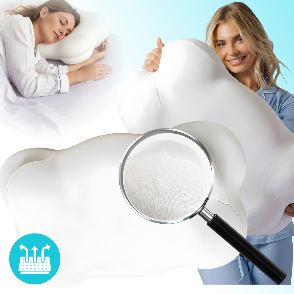 Oreiller ergonomique nuit calme