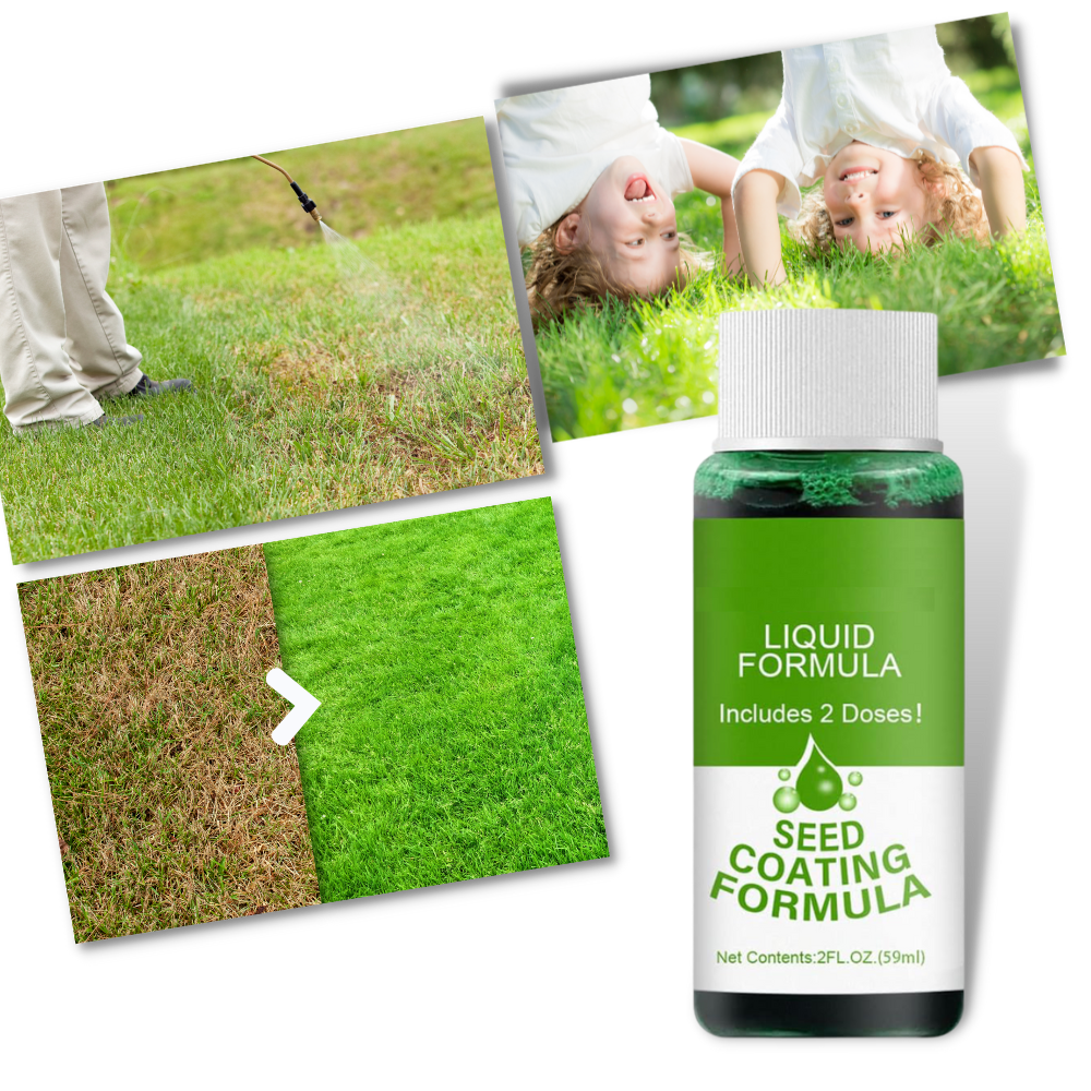 Spray revitalisant pour gazon