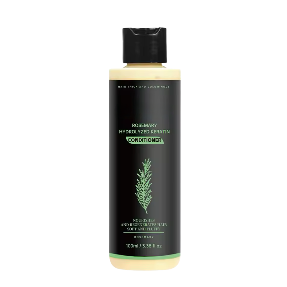 Shampooing et après-shampooing à la kératine et au romarin