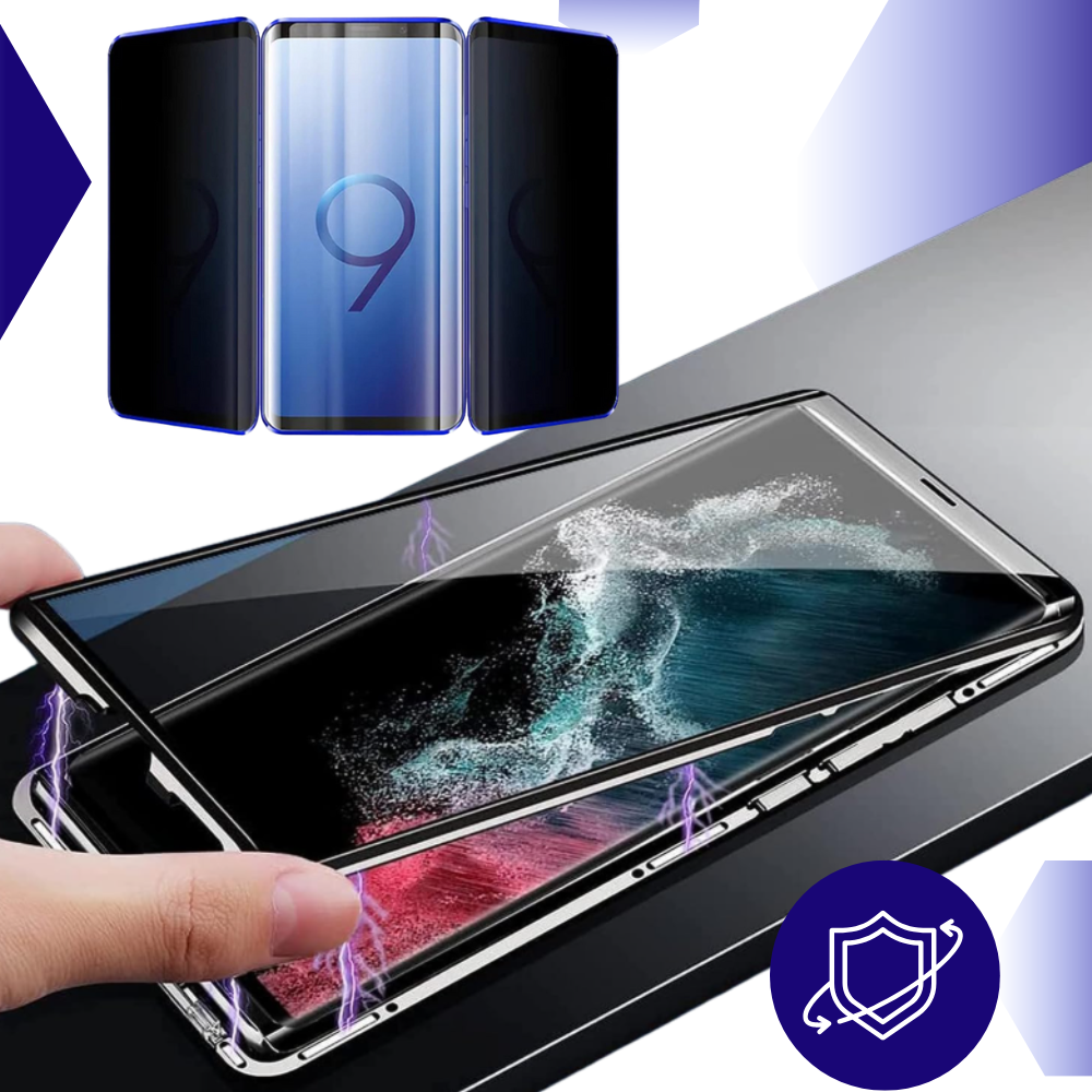 Coque de téléphone Samsung et verre de confidentialité
