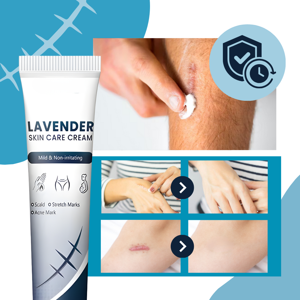 Crème hydratante au silicone pour cicatrices de grossesse