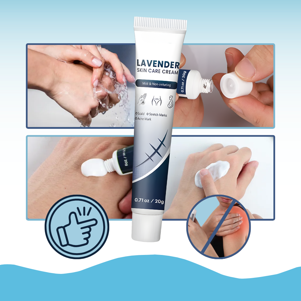 Crème hydratante au silicone pour cicatrices de grossesse