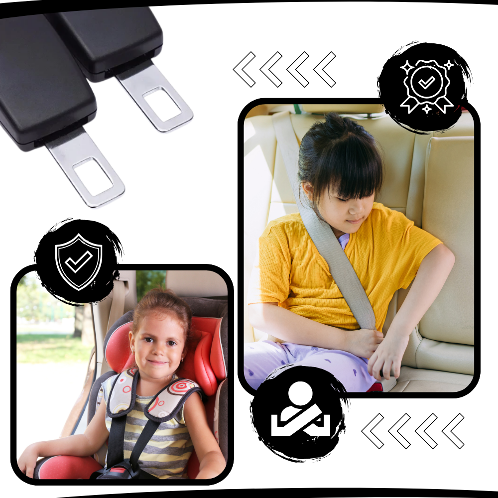 Rallonge de ceinture de sécurité à verrouillage sécurisé