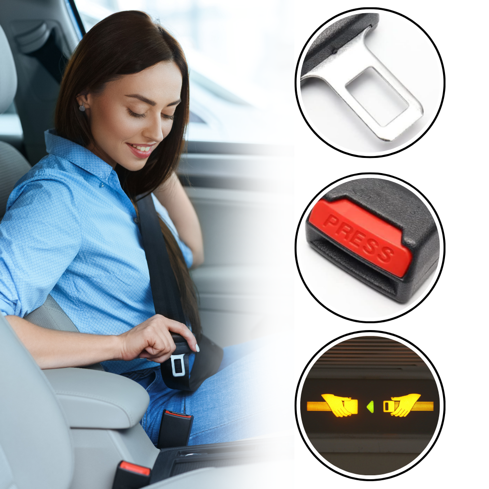 Rallonge de ceinture de sécurité à verrouillage sécurisé