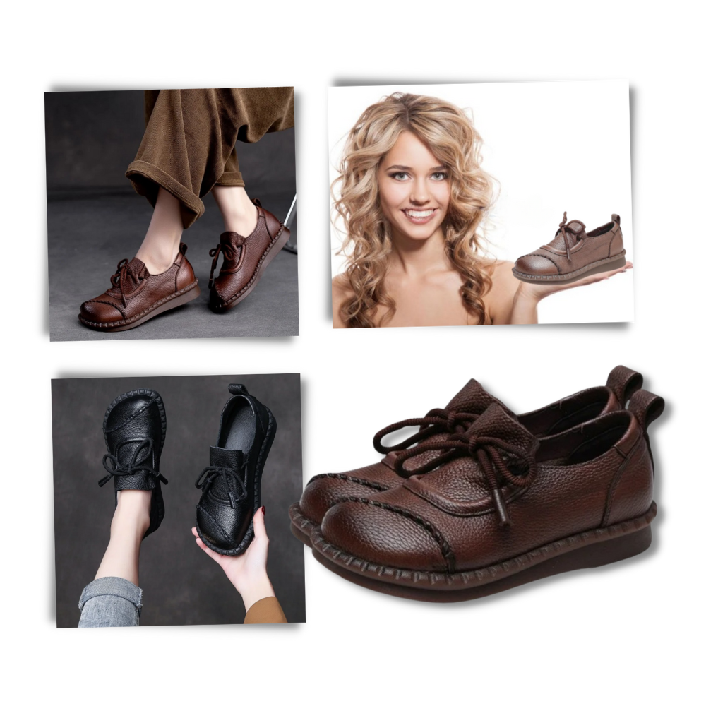 Mocassins à plate-forme absorbant les chocs