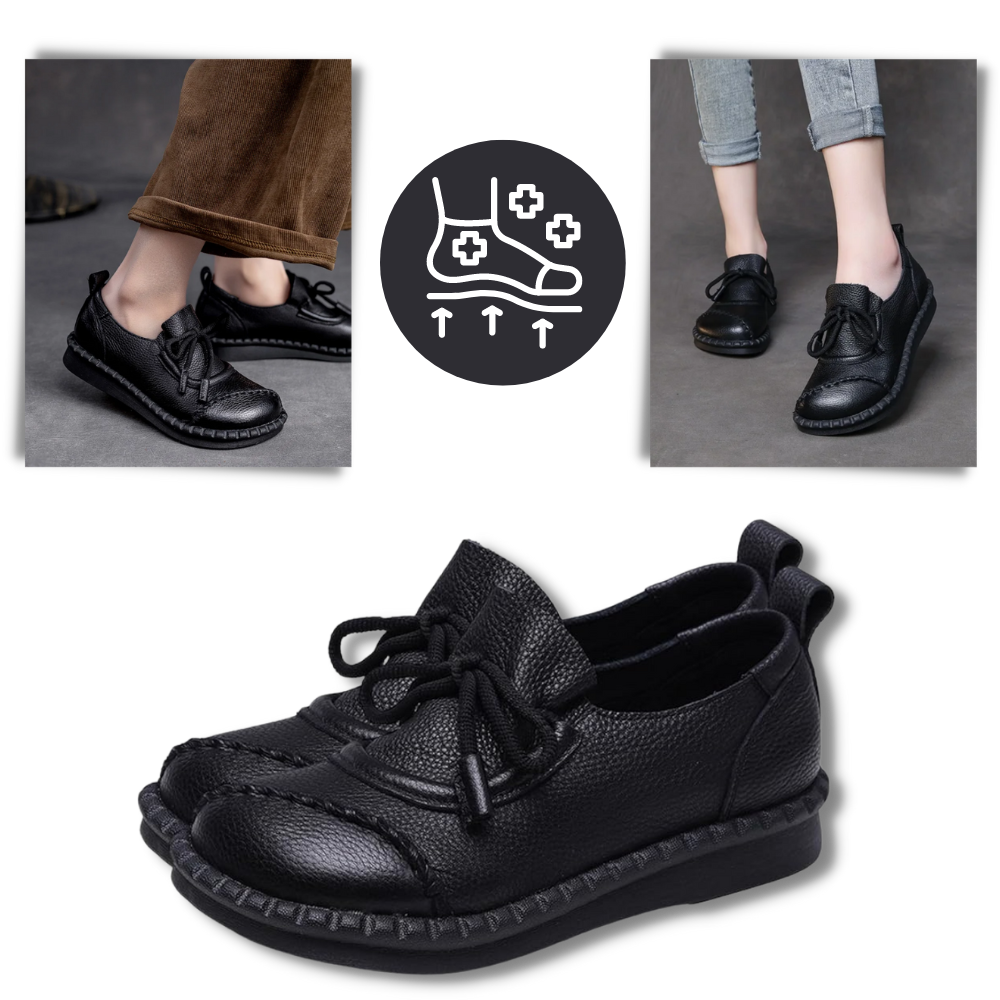 Mocassins à plate-forme absorbant les chocs