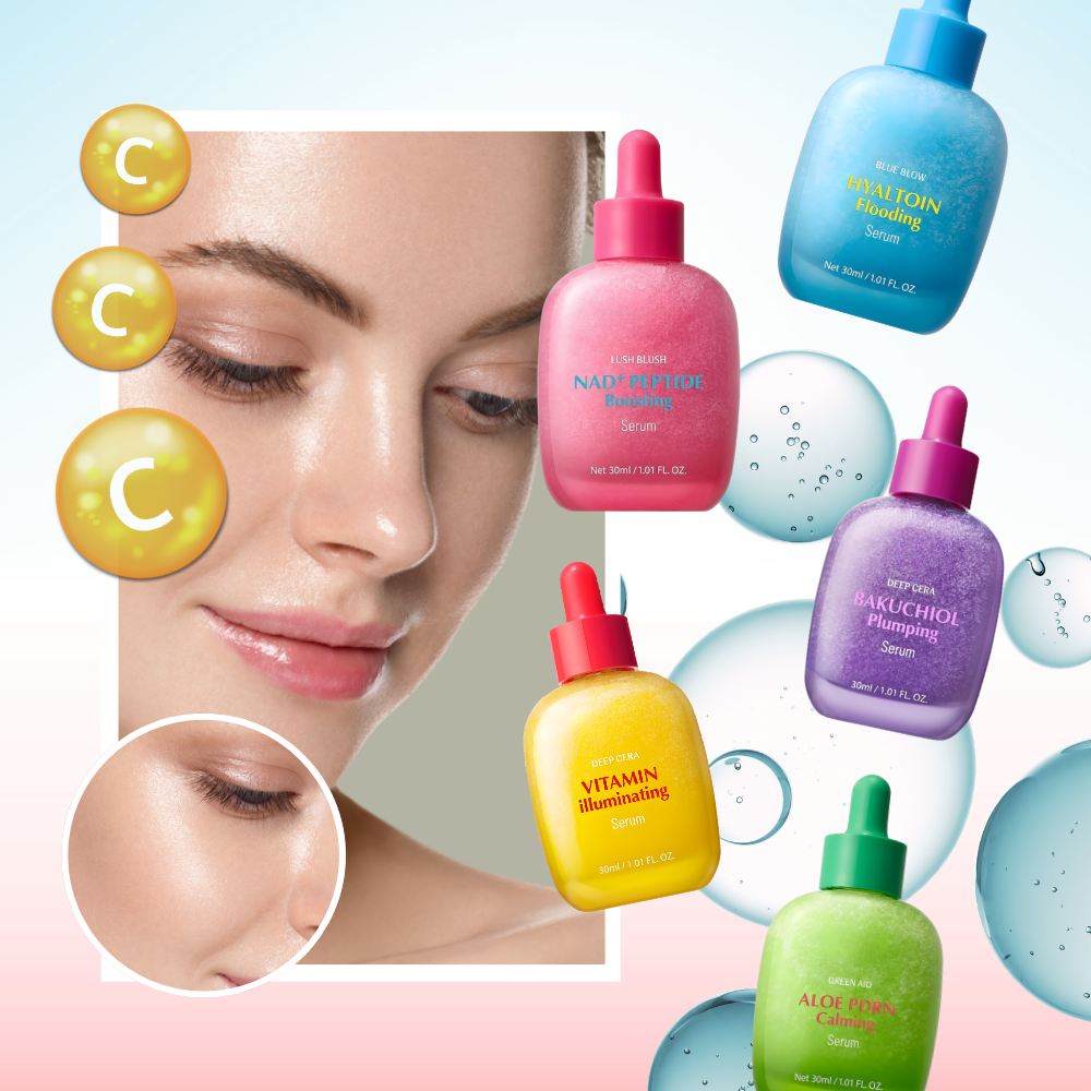 Sérum illuminateur vitaminé pour une peau lisse et éclatante