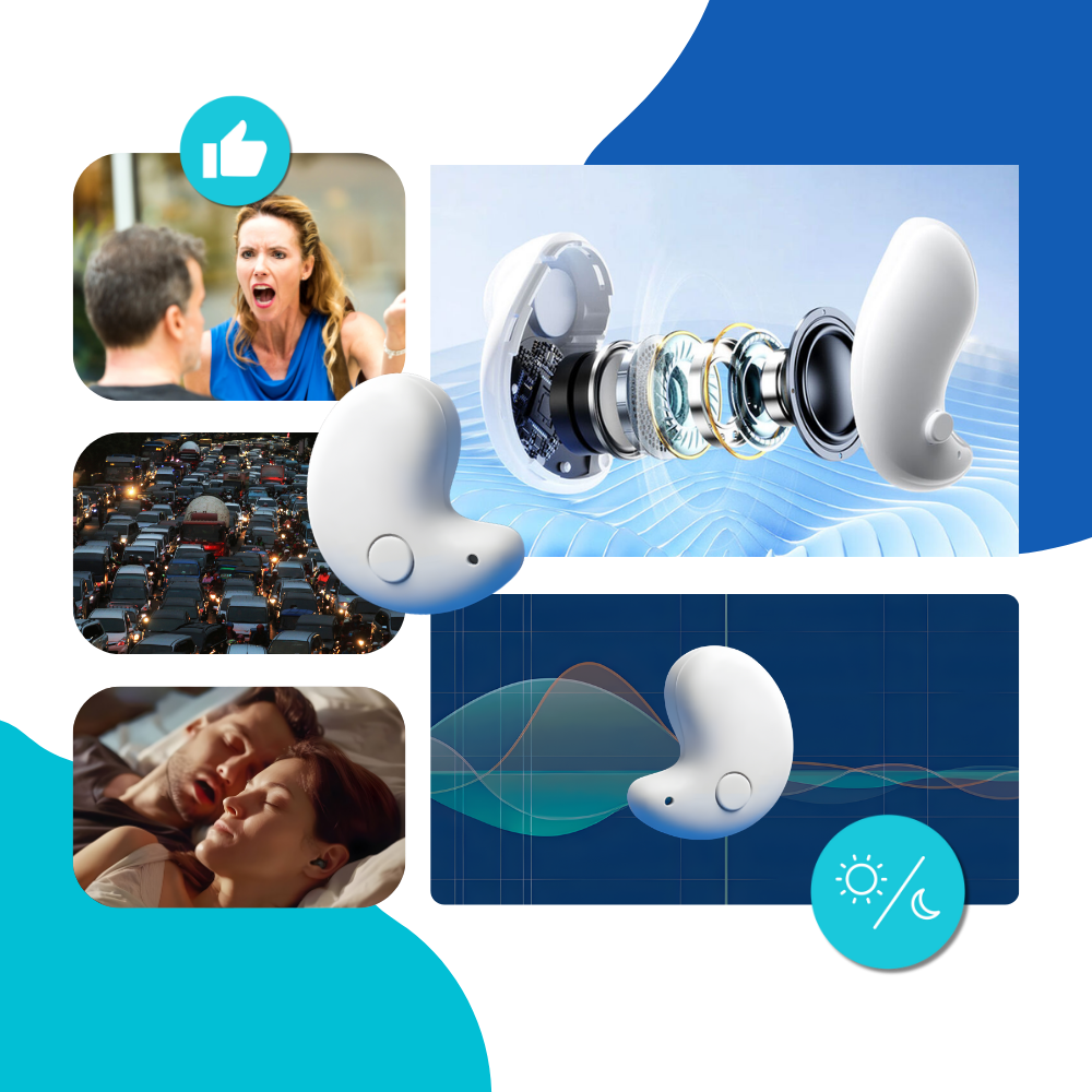 Écouteurs ergonomiques Snore Block
