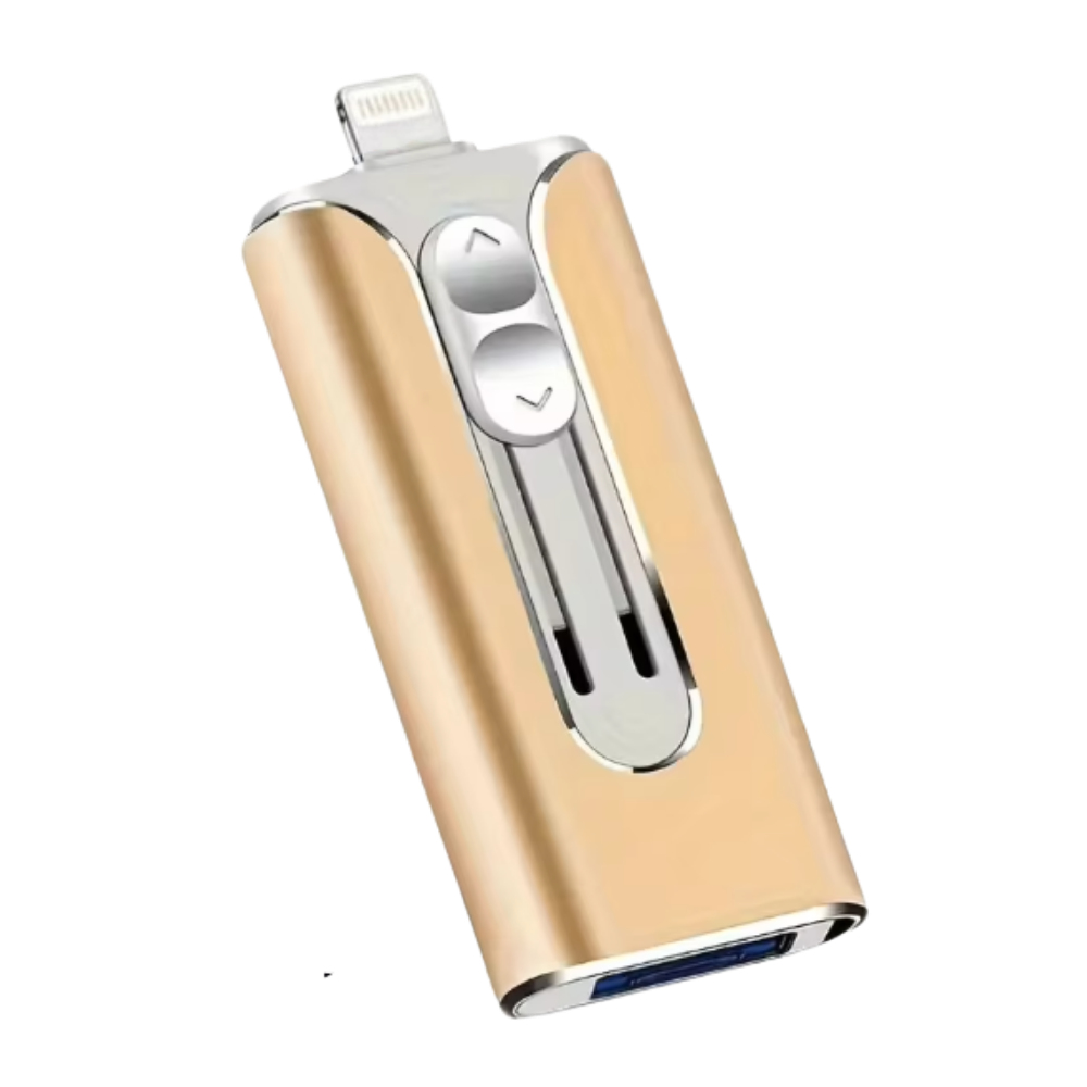 Clé USB 3 en 1 avec transfert rapide de données
