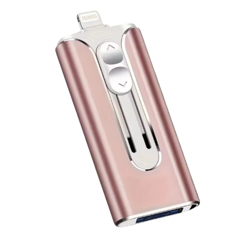 Clé USB 3 en 1 avec transfert rapide de données