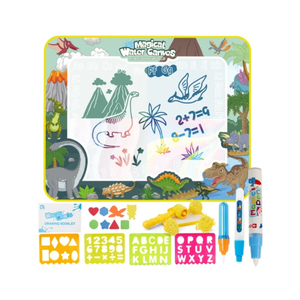 Tapis de gribouillage stimulant à l'eau