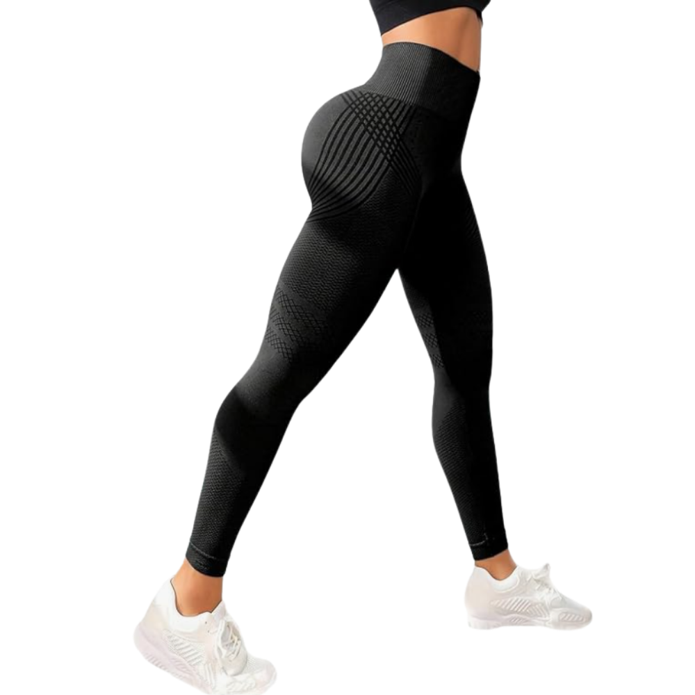 Leggings 3D de compression extensibles et sans coutures