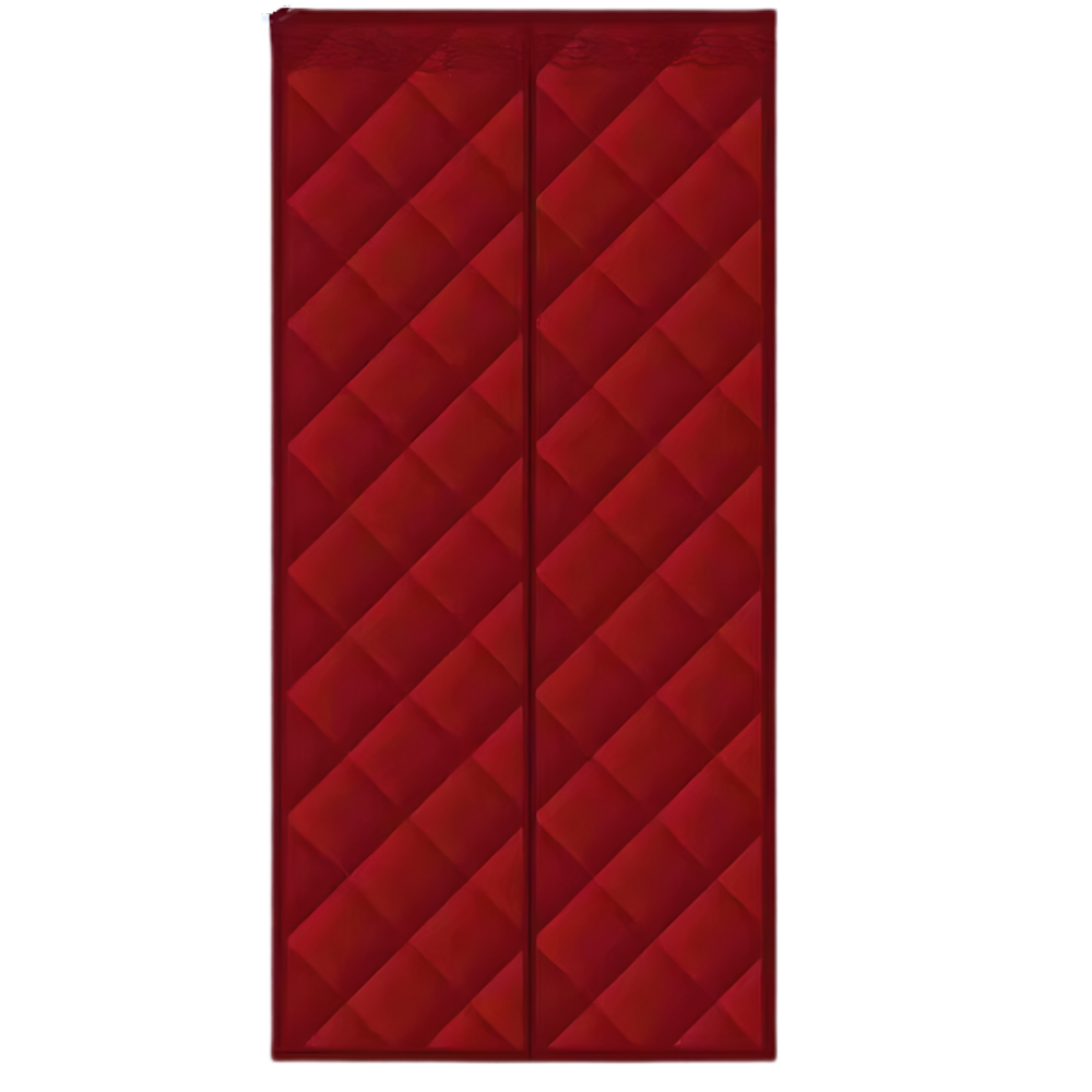 Rideau de porte élégant et thermiquement efficace