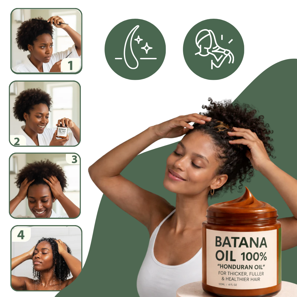 Masque capillaire nourrissant à l'huile de batana