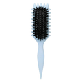 Brosse démêlante et définissante pour boucles