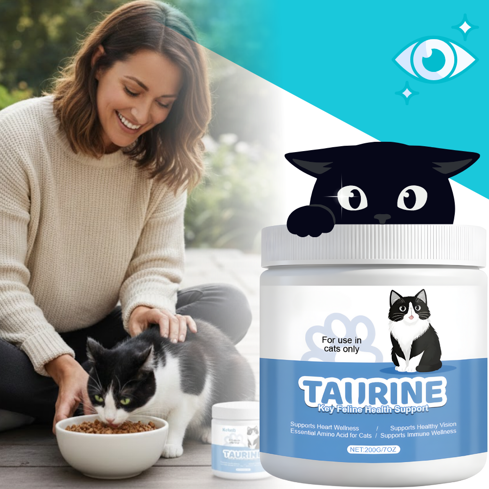 Complément alimentaire à base de taurine pour chats