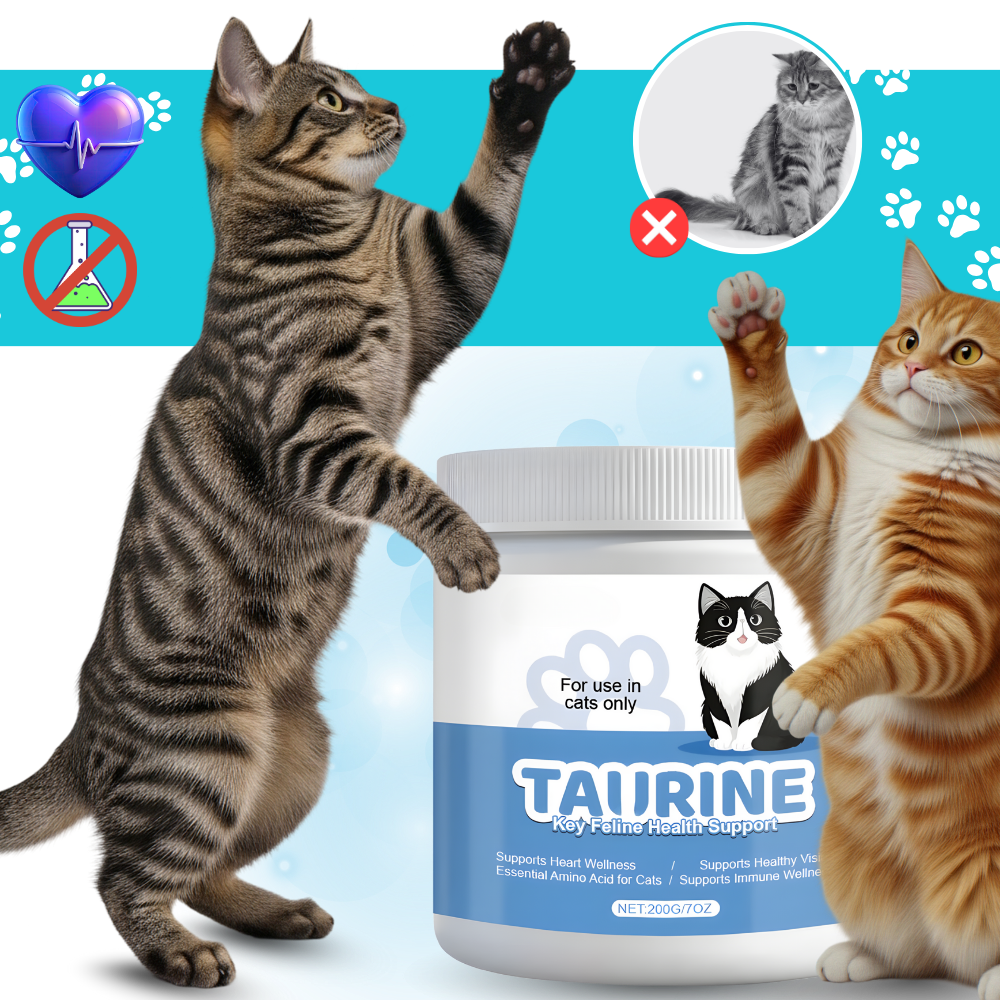 Complément alimentaire à base de taurine pour chats