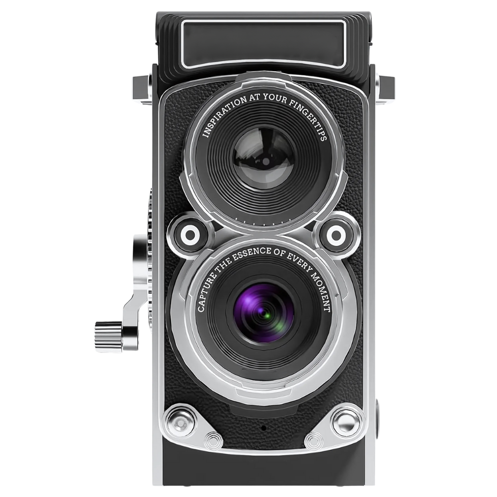 Appareil photo numérique TLR Vintage