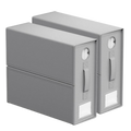 Organisateur cubique à fenêtre transparente