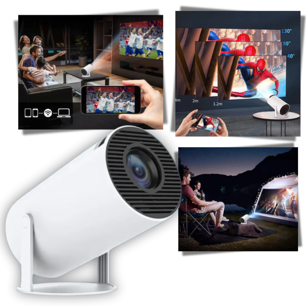 Vidéoprojecteur portable 4K ultra HD