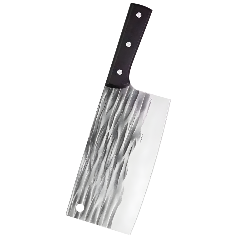 Couteau de boucher à fendre en acier forgé