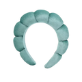 Bandeau en velours rembourré pour les soins de la peau